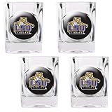 LSU 4 Piece Shot Glass Set