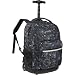 JWorld Campus Sunrise 18" Rolling Backpack in Love Letter Black