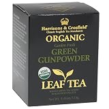 Harrisons & Crosfield Organic Green Gunpowder Leaf Tea, 4.41-Ounce Boxes (Pack of 3)