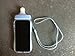 Generic Baby Bottle Cute 3D TPU Soft Pregnant Woman Milk Bottle Clear Case Lanyard Case Cover for iPhone 6 (Blue)