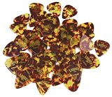 60 Pack of Legacy Professional Celluloid Guitar Picks, Medium-Heavy, 0.96mm, Tortoise Shell