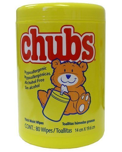 Chubs Baby Wipes: 80 Count