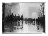 Historic Print (L): Trade Union procession for Triangle Waist Co. fire victims