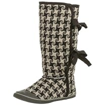 Sugar Women's Morigami Houndstooth Boot,Tan/Brown,9 M