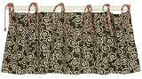 Cotton Tale Designs Raspberry Dot Valance