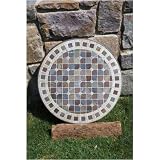 Alfresco Home 21-0814-CD Portobello 30 Inch Round Chat Table - Center Disc Only