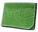 Hand Made Genuine Italian Leather Embossed Tree Branch Retro Wallet