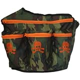 Diaper Dude #102S Camouflage with Skull & Bones Diaper Bag- JUST RELEASED ON THE MARKET!