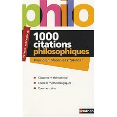 1000 Citations philosophiques