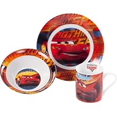Unitedlabels - 0805430 - 3-teilig Fr�hst�cksset - Race o Rama - Cars