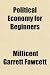 Political Economy for Beginners