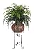 Artificial Fern in Large Tribal Pot