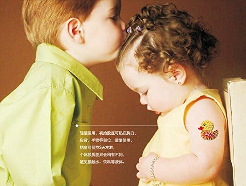 GC New Crystal Duck Style Fashion Accessories Body Jewel Temporary Tattoo Sticker Brooch YU10