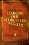 Lexikon der bedrohten W�rter 2