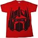 Transformers Optimus Prime Big Head Mens T-Shirt