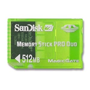 512MB Memory Stick Pro Duo by 