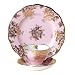 Royal Albert 100 Years of Royal Albert 3-Piece Set, 1960 ?Golden Roses