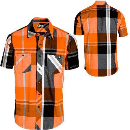 NOMIS Herren T-Shirt Big Time Plaid &nbsp;, flame/black big plaid, M, 120036046 Preisvergleich