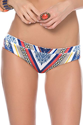 Becca by Rebecca Virtue Women's Tunisia Multi Reversible Hipster Bottom