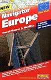 Navigator Europa Stra&szlig;enatlas 1:800.000: Strassenatlas, 75 Citypl&auml;ne, 30 Transitpl&auml;ne und Index - Hallwag Verlag