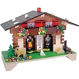 River City Clocks 1020T-06 Traditional German Weatherhouse