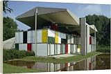 Box Canvas Print of Le Corbusier Museum from Robert Harding