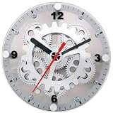 Moving Gear Desk/Wall Clock