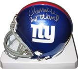 Derrick Ward Signed New York Giants Riddell Mini Helmet
