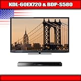 Sony KDL-60EX720 - 60" BRAVIA 3D LED-backlit LCD TV + Sony BDP-S580 - 3D Bl ....