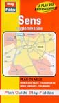 Plan de ville : Sens (avec un index)