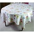 Champetre - French Spring Florals Butterflies Tablecloth 110in
