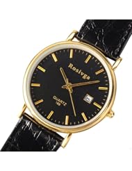 Ultra-thin Case Mens Womens Causal Quartz Watch