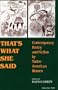 That's What She Said: Contemporary Poetry and Fiction by Native American Women (A Midland Book)