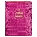 Graphic Image Desk Dictionary Pink Crocodile Leather