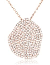 Riccova "City Lights" Sparkling Pave Crystal Filled Pendant Necklace, 16"