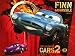 Disney Pixar Cars 2 Finn McMissile Lenticular 3D Floor Puzzle 40 Pieces