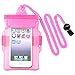 eForCity Hot Pink Waterproof Bag Case w/ Armband Lanyard compatible with the New Apple iPhone 5