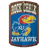 NCAA Kansas Jayhawks Wood Sign