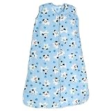 Halo Micro-Fleece Sleepsack ~ Blue with Puppy Design ~ Size Large (22 - 28 Lbs)