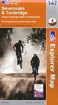 Sevenoaks and Tonbridge (Explorer Maps) (OS Explorer Map)