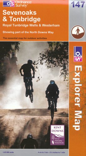 Sevenoaks and Tonbridge (Explorer Maps) (OS Explorer Map)