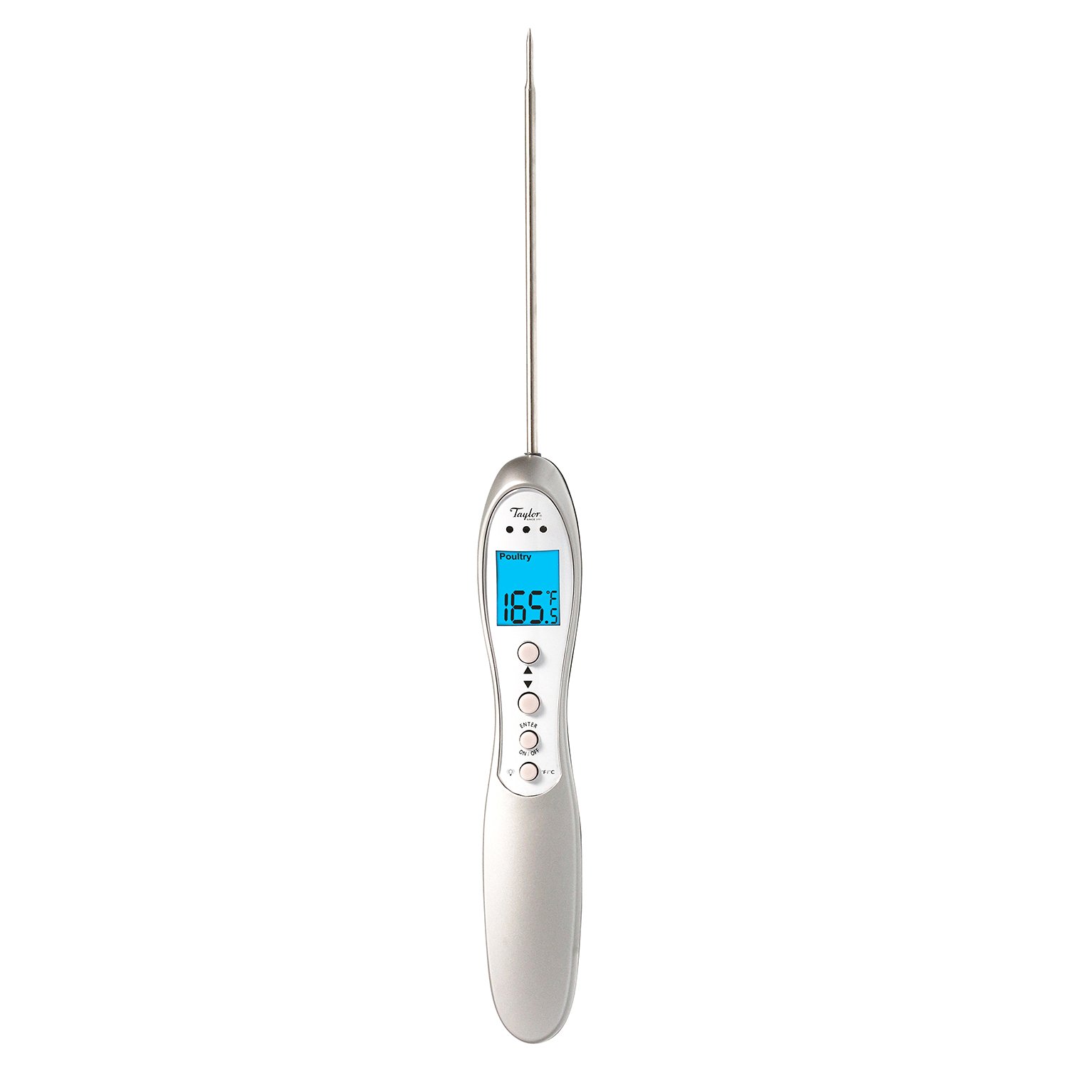 Taylor Digital Folding Thermometer – NSF Listed, -40°F To 572°F, Fast 5-Second Read (Model 9867FDA)