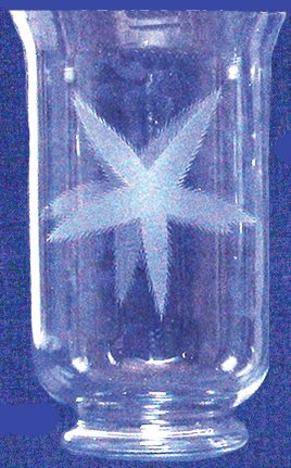 Individually Hand Etched Starfish Shade 11.h