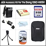 8GB Kit For Sony DSC-HX5V DSC-H70 DSC-HX7V DSC-HX9V Digital Camera Includes ....
