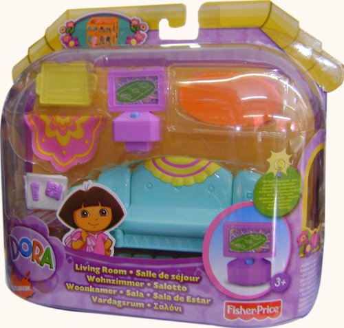 Fisher-Price - Dora the Explorer - Living Room for Doras Magical Welcome House