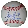 San Francisco Giants Javier Lopez Autographed ROLB Baseball Featuring "WS Champ" Inscription! Boston Red Sox, Proof Photo