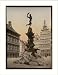 Brabo monument Antwerp Belgium, c. 1890s, S-UNF