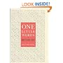 One-Letter Words, a Dictionary
