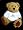 www.spargelsalat.com - Teddy Bear mit T-Shirt mit der Grafik: Spargel