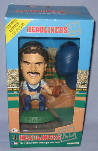 1998 Premier Collection Headliners XL Mike Piazza, Los Angeles Dodgers